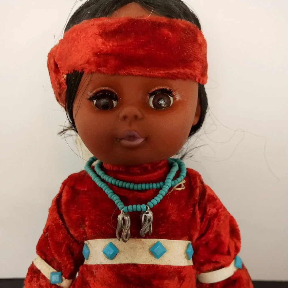 1980s Indian Doll with clothes‎